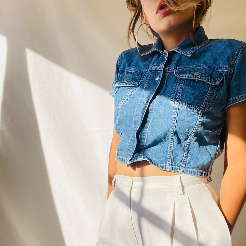 Vintage CK Jeans Rare Denim Shirt